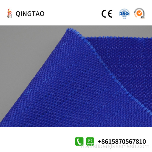 Panno blu personalizzabile ignifugo